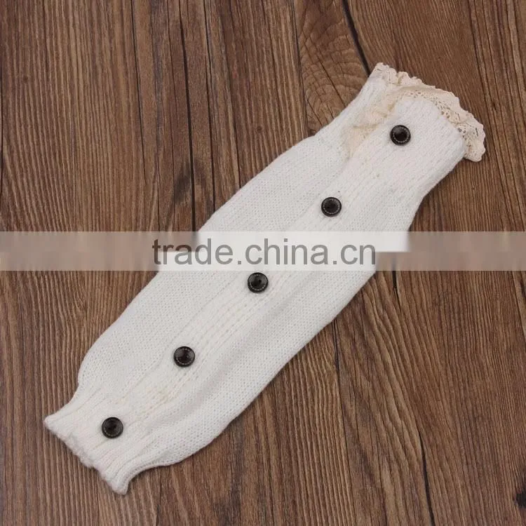 2015 Wholesale Acrylic Crochet Baby Girl Leg Warmers Knitting Leg Warmers For Kid