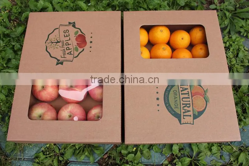 Wholesale Fruit Corrugated Carton Fruit Packing Box