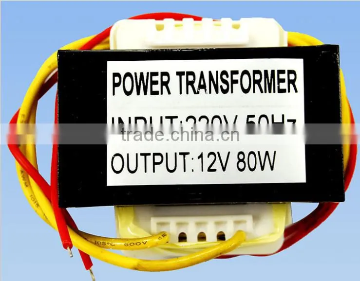 Pure copper ei core transformer ei 66 transformer ei 66*36