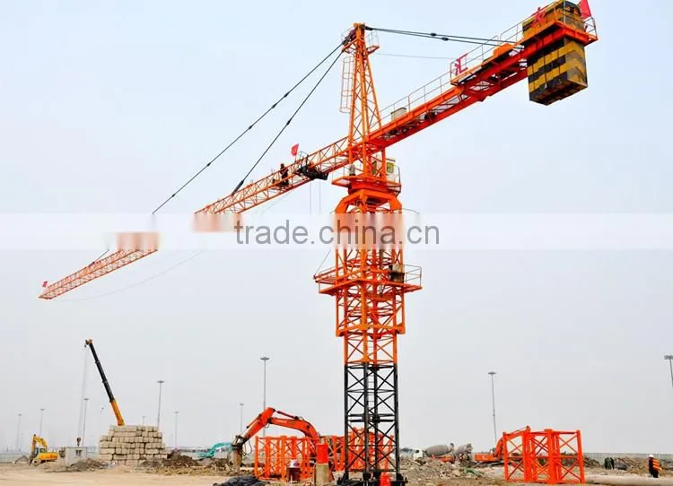 Climbing building small tower crane