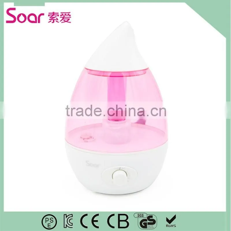 1.7L 110/220V 25W top quality atomizer air humidifier/ultrasonic humidifier J22