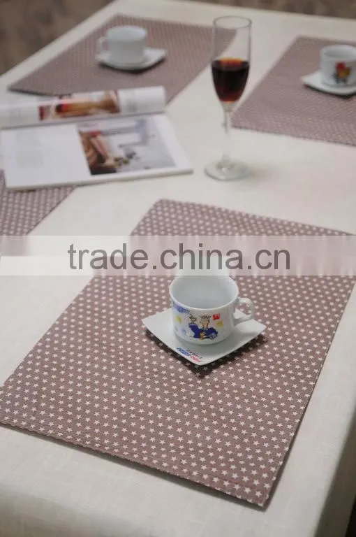 modern placemat/felt placemat/fabric placemat