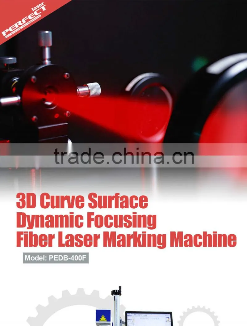 30W 3D Curve Surface Dynamic Focusing Fiber Laser Marking Machine high quality fiber laser metal marking machine/fiber laser