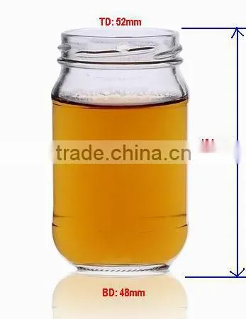 wholesale food grade glass storage jar
