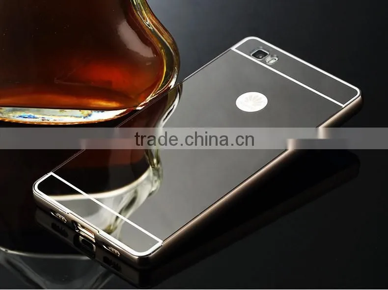 Best Seller Metal Mirror Mobile Phone Bumper And Cover Case For Huawei P8 Lite