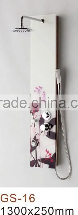 Patterned shower panel(WMD-SRGS-16)