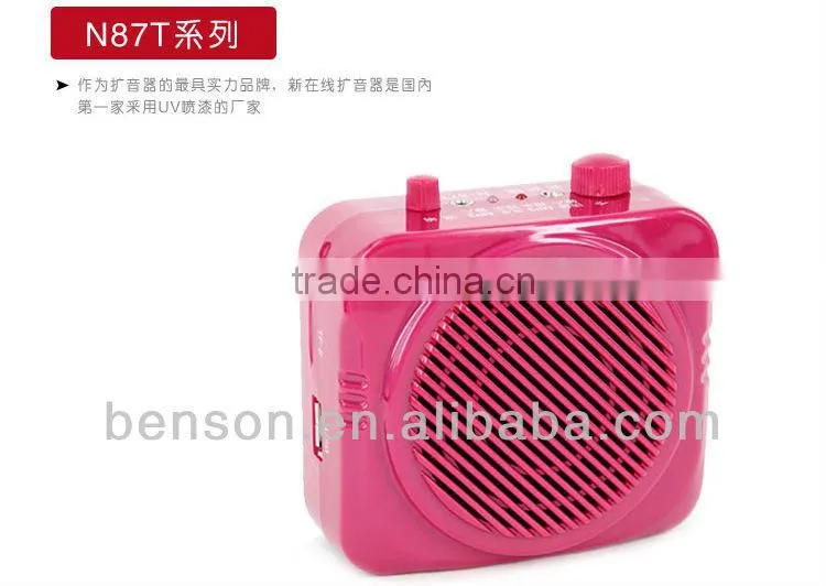 usb angel mp3 speaker amplifier, microphone,audio amplifier, megaphone N87-T