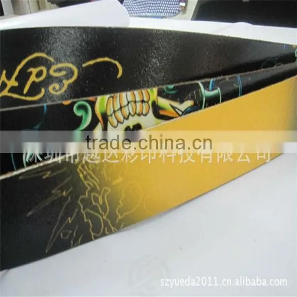 Factory derect sale leather belt embossing printer machine