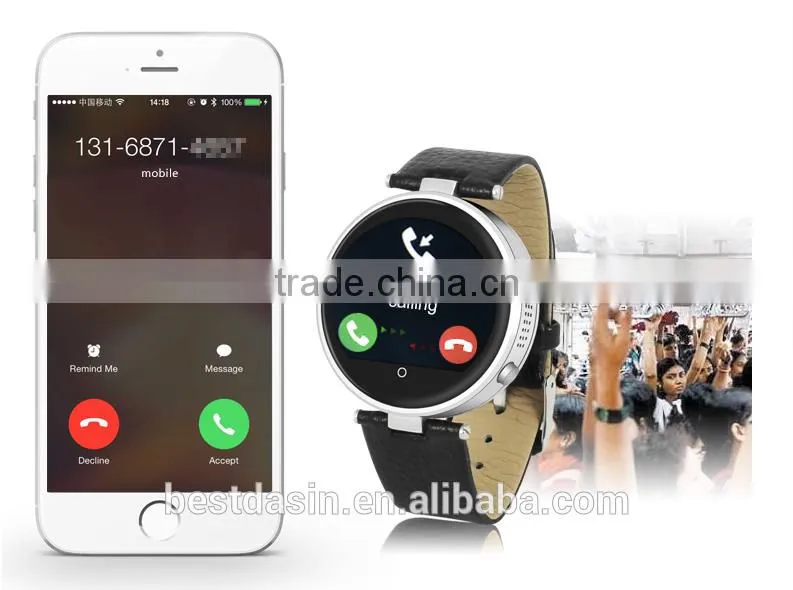 2016 Wearable technology bluetooth smart watch for android and ios compatible bluetooth smart watch