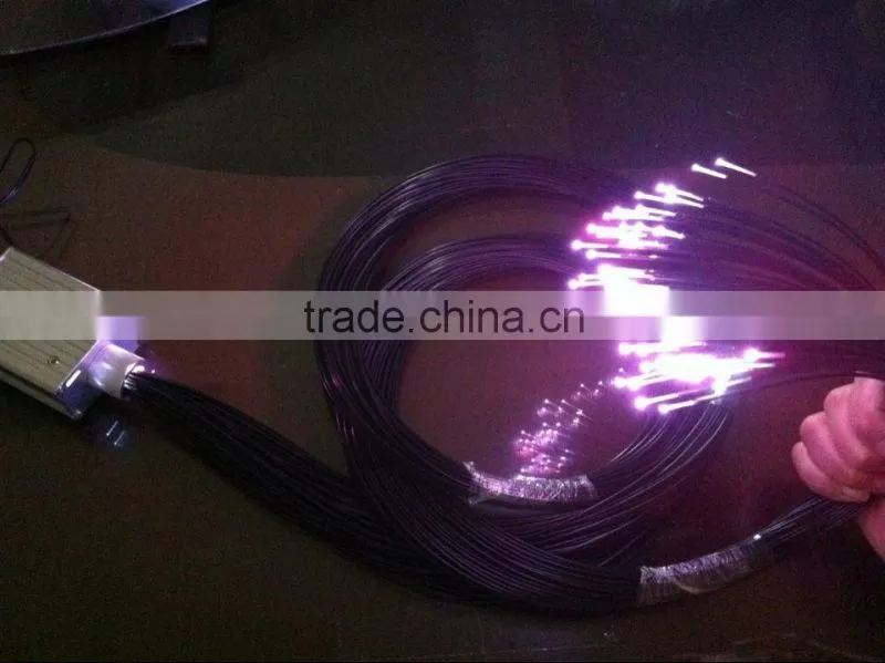 2mm PMMA plastic end glow optical fiber cable