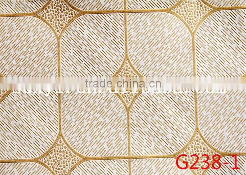 2016 China manufacturer Xinyalai factory supply embossed pvc foil for gypsum ceiling tiles