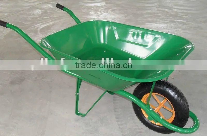single wheelbarrow garden yard barrow cart wb6400