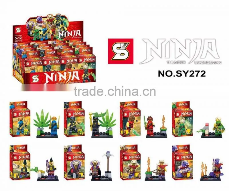 SY272 Kai Jay Zane Cole Ninjiago 8pcs building block sets