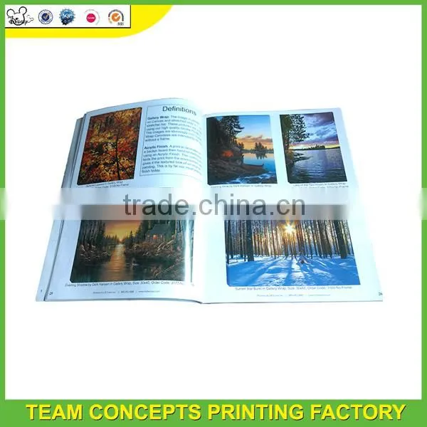 Perfect binding high quality catalogue design