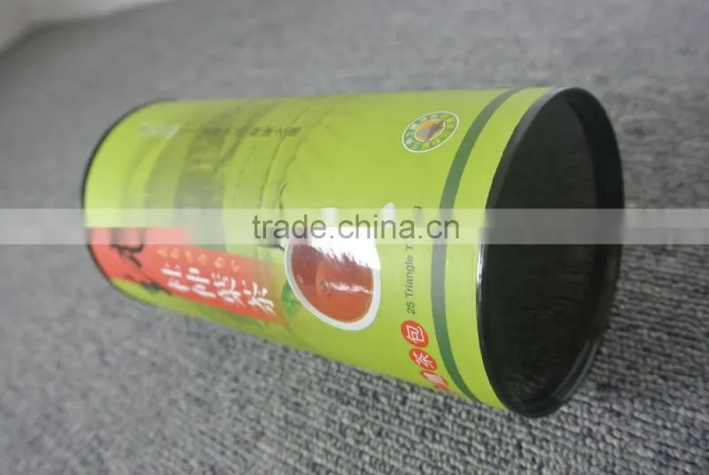 new-style fancy round paper tea box