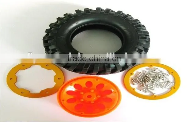 4031H-7032 Rock Crawler 1.9" RC Car 1/10 Beadlock Wheel Rim & 108mm Tyre Tires (270030)