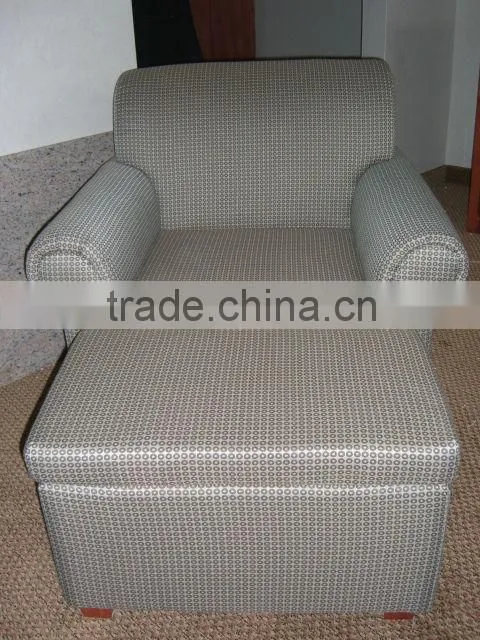 hotel lounge chair with ottoman