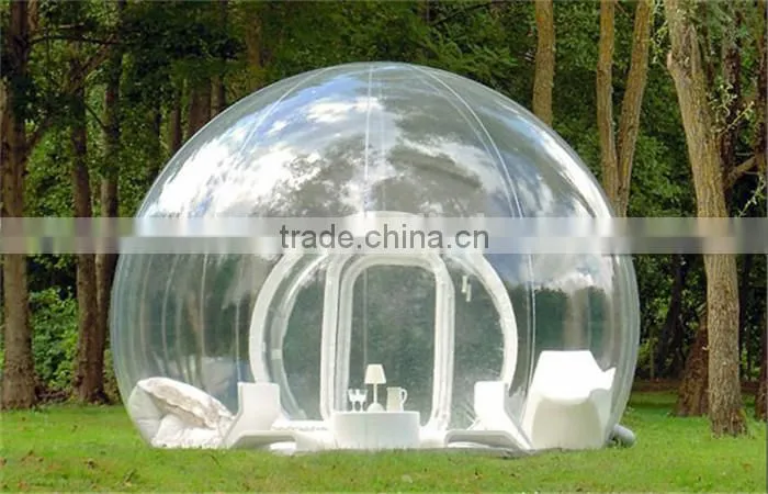 giant inflatable clear bubble tent camping for sale