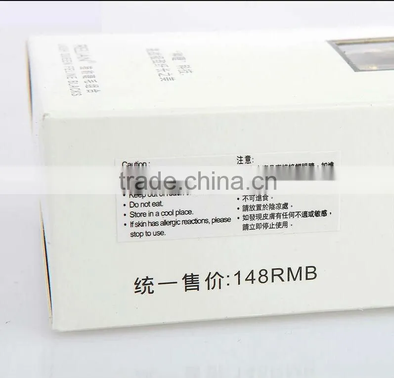 100% Brand New Waterproof relian leopard Mascara/Panther Package Double Waterproof Mascaras