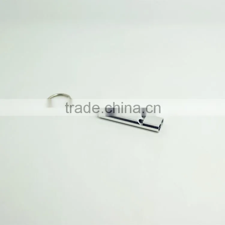 aluminum alloy outdoor whistle with two holes