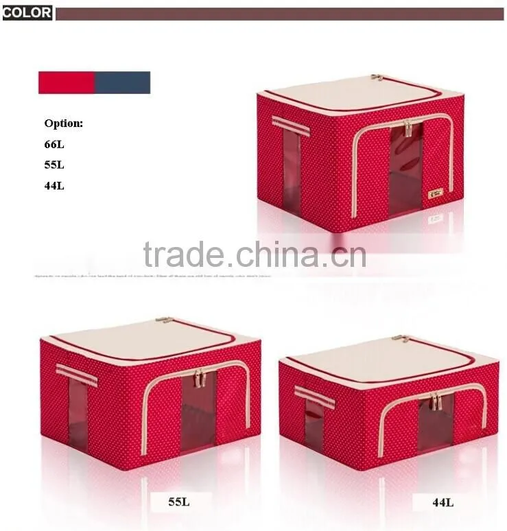 Commercial 6OOD Polyester Fabric Fancy Foldable Toy Storage Box