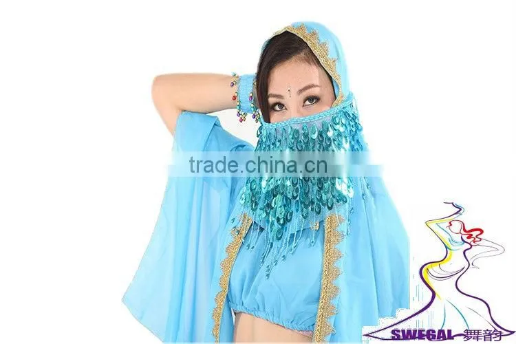 SWEGAL wholesale belly dance veil dance accessories for women use SGBDD13001