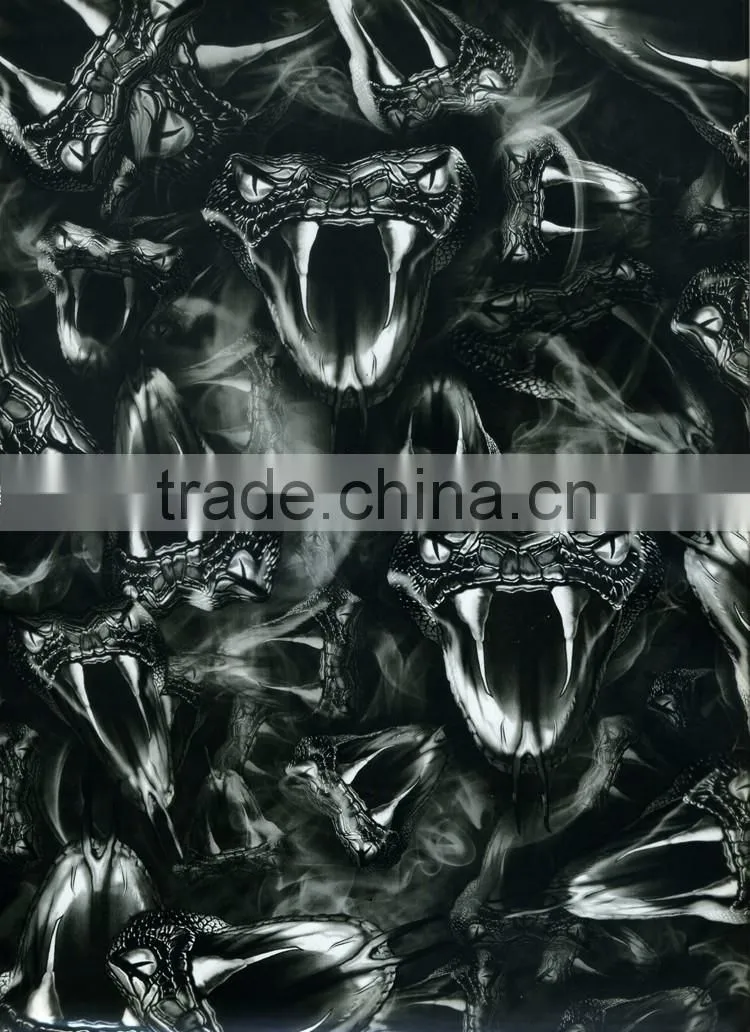 Clearance Sale Water Printing Film Snake Pattern No.DGMA191-1 Viper Head Hydrographic Water Transfer Printing Film