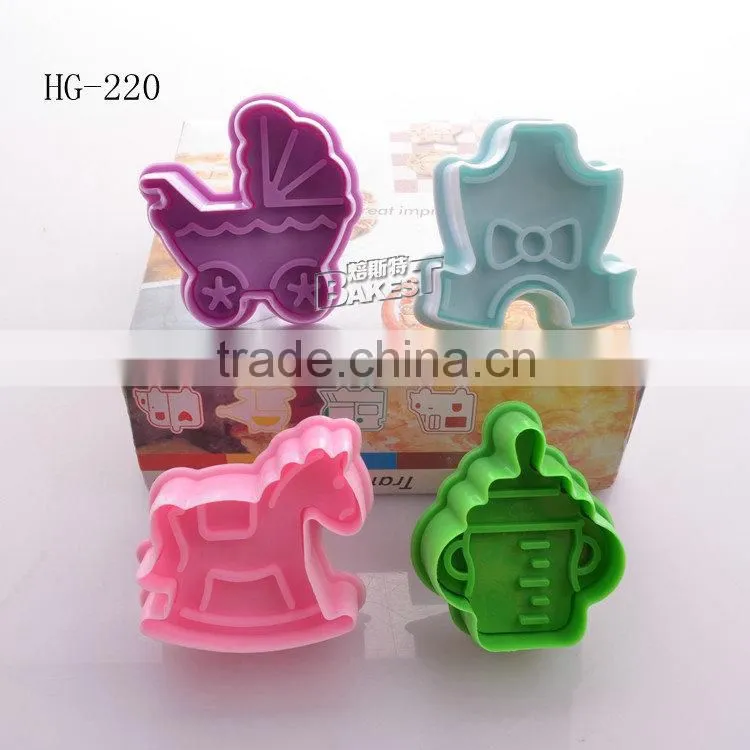 Lovely Cookie Cutter/christmas cookie cutters wholesale/different shapes cookie cutter #HG-220