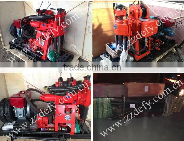 XY-130 130m mineral exploration drilling rig from Zhengzhou Defy factory