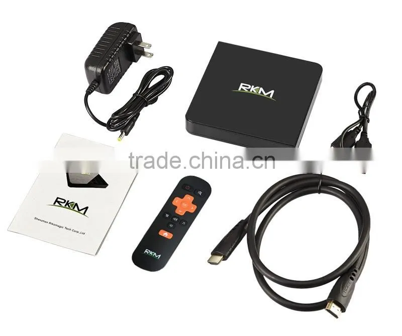 RKM Octa Core Android 5.1 4K MINI PC 2G RAM 16G ROM with gigabit LAN, dual band wifi 802.11ac 4K*2K H.265 KODI