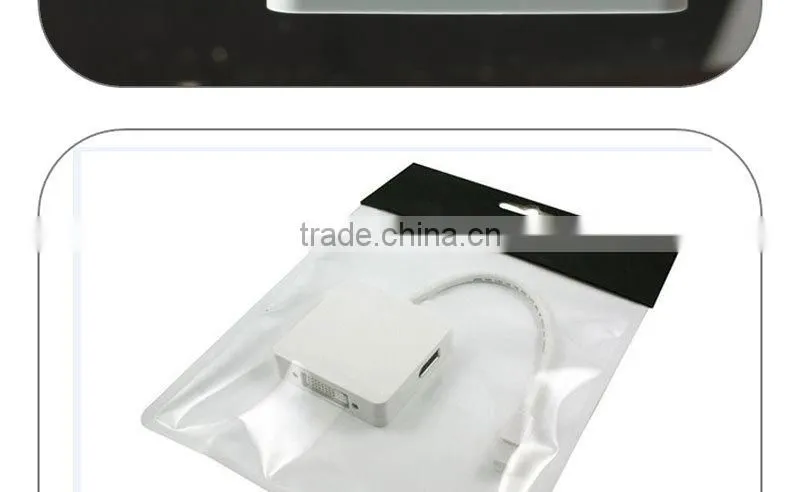 Mini DisplayPort to HDMI DVI & DisplayPort Adapter - White