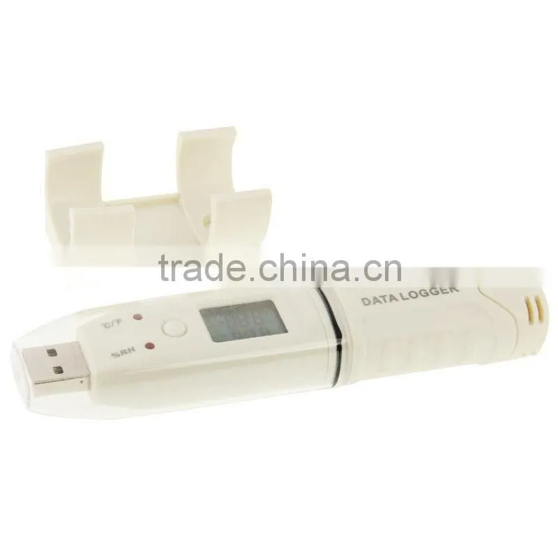 digital usb thermometer hygrometer temperature recorder industrial USB data logger