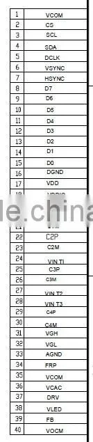 2.7inch tft lcd module with touch screen panel