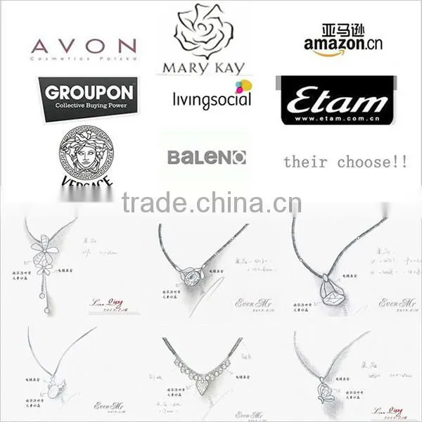 2016 Fashion silver zircon jewelry,wholesale earring jewelry