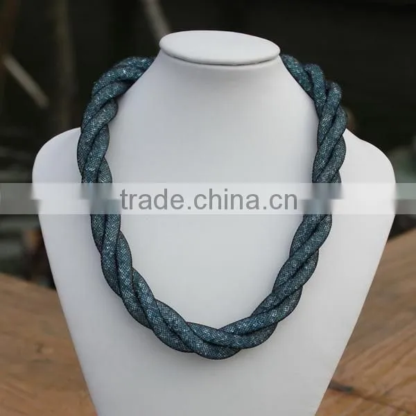 double-deck arrows fashion long thin chain necklace