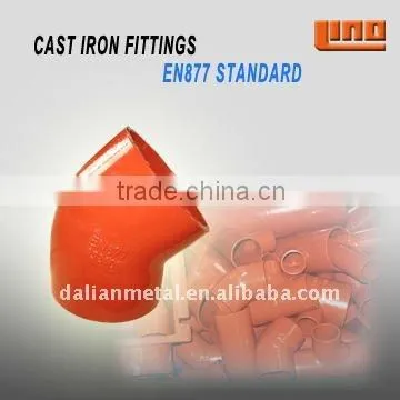 cast iron fitting grooved and threaded
