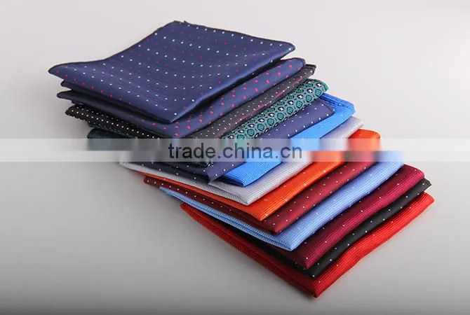 Custom hotsale printed polyester pocket square