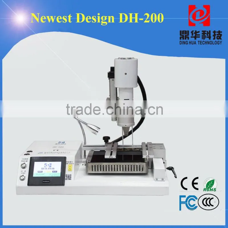 Superior temperature control mini HD touchch screen specialized mobile repair machine bga soldering unit DH-200