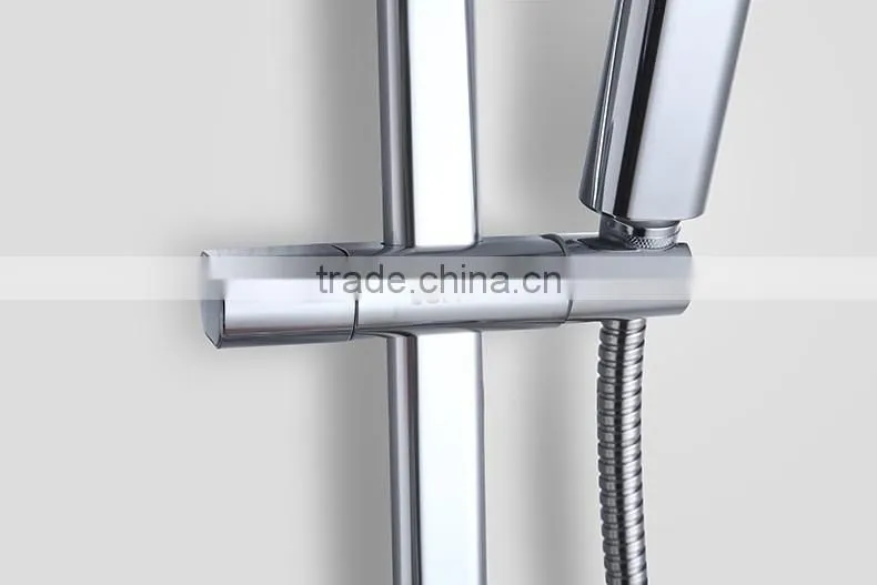 JOMOO new WaterMark certificationThree-function chrome finished shower set with hose, wall bracket