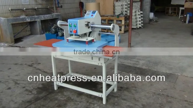 double tray 40x60 cm air operated sublimation heating machine