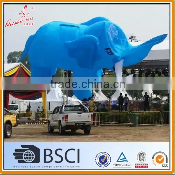 Elephant kite, inflatble kite, large show kite from weifang kite factory.