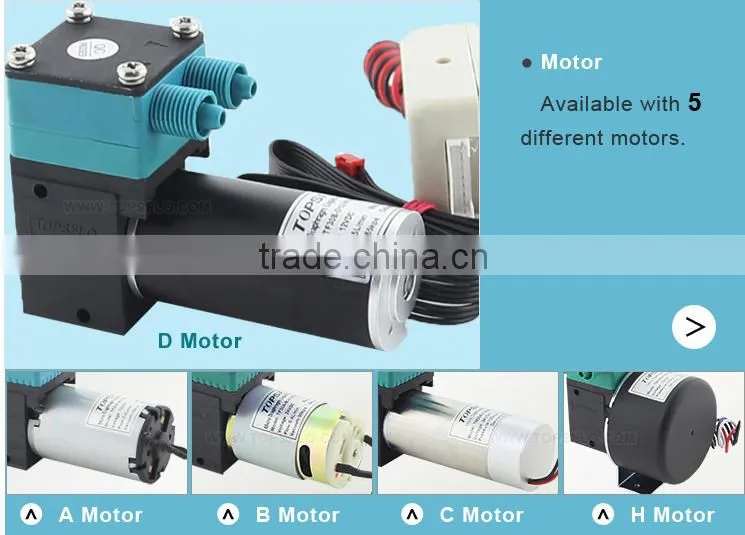Diaphragm liquid corrosion resistance brushless dc small stable flow liquid pump for fireplace