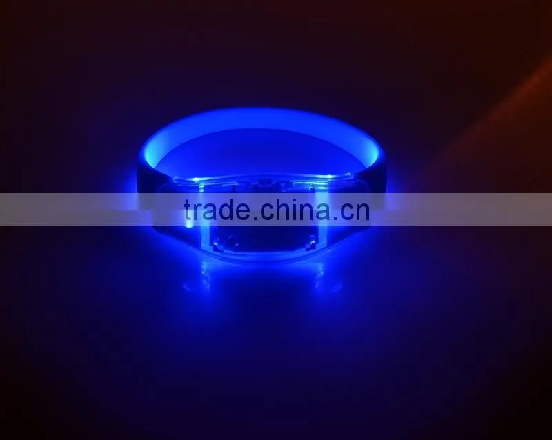 2016 Promotional Cheap Colorful LED Lighting Bracelet LED, Hot Selling Colorful Light Up Bracelet LED For Advertising