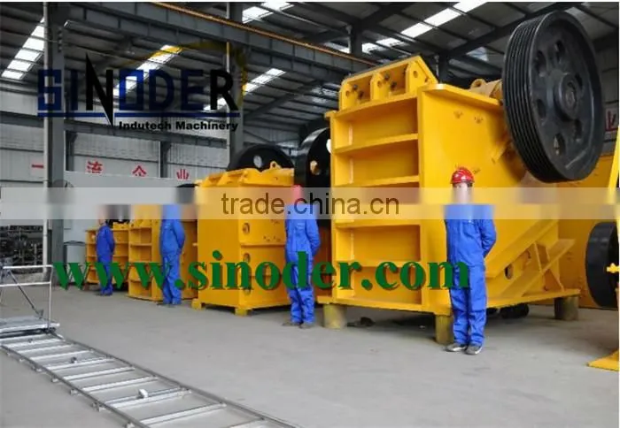 Supply garnet crusher Plant for industrial and mineral rock stone crushing and washing project -- Sinoder Brand