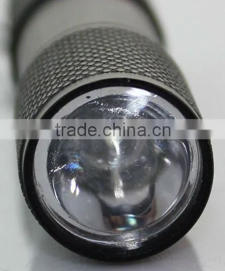 1pc Straw hat LED Aluminum flashlight
