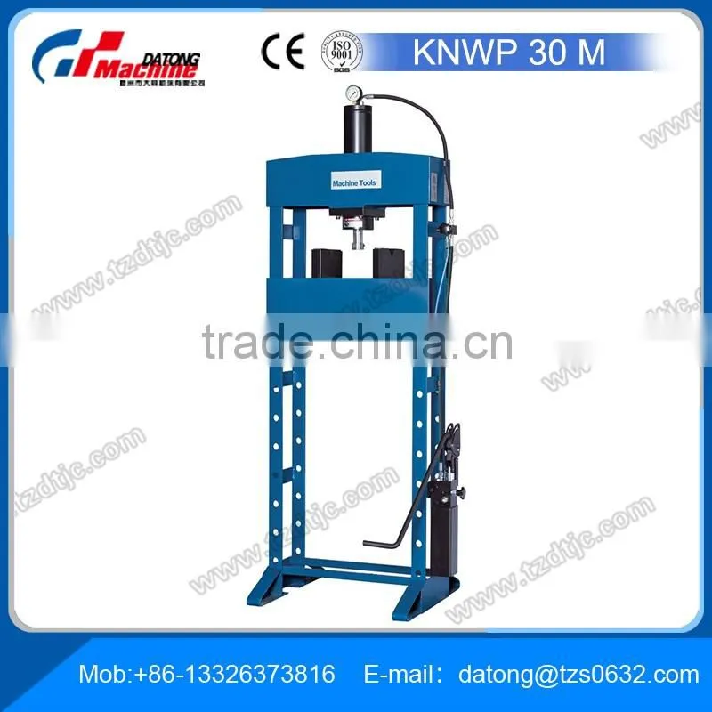 Hydraulic Workshop Presses - KNWP 30 M Ideal for craft shops, schools and training facilities