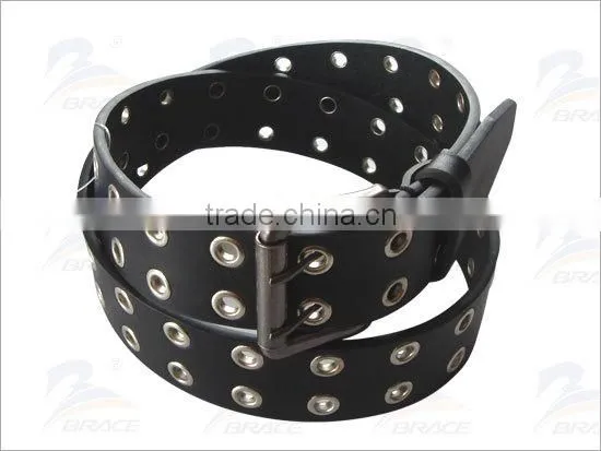 Western style customized mens canvas belt