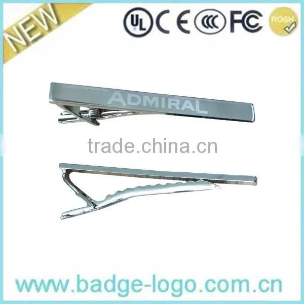 2016 Fashion Silver Tie Pin, Metal Tie Clip China Supplier