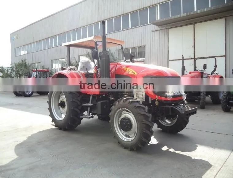 Hot selling DQ1004 100HP 4WD China Cheap Agricultural Tractor with Sunshade