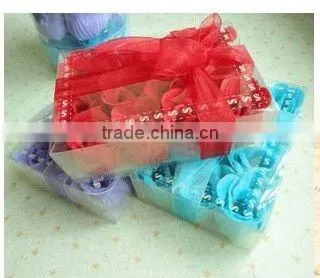 leave soap petals